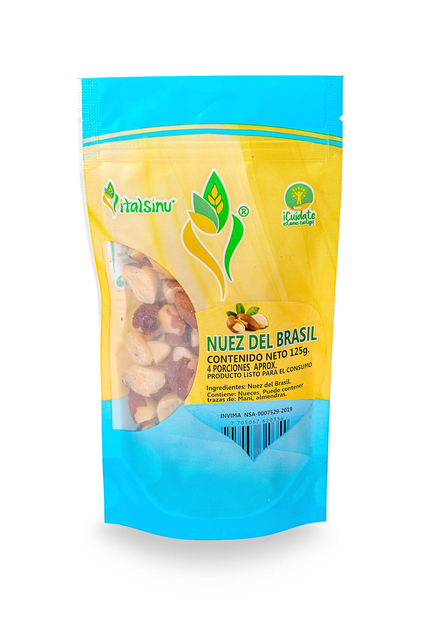 Nuez del Brasil 125gr - Presentación disponible