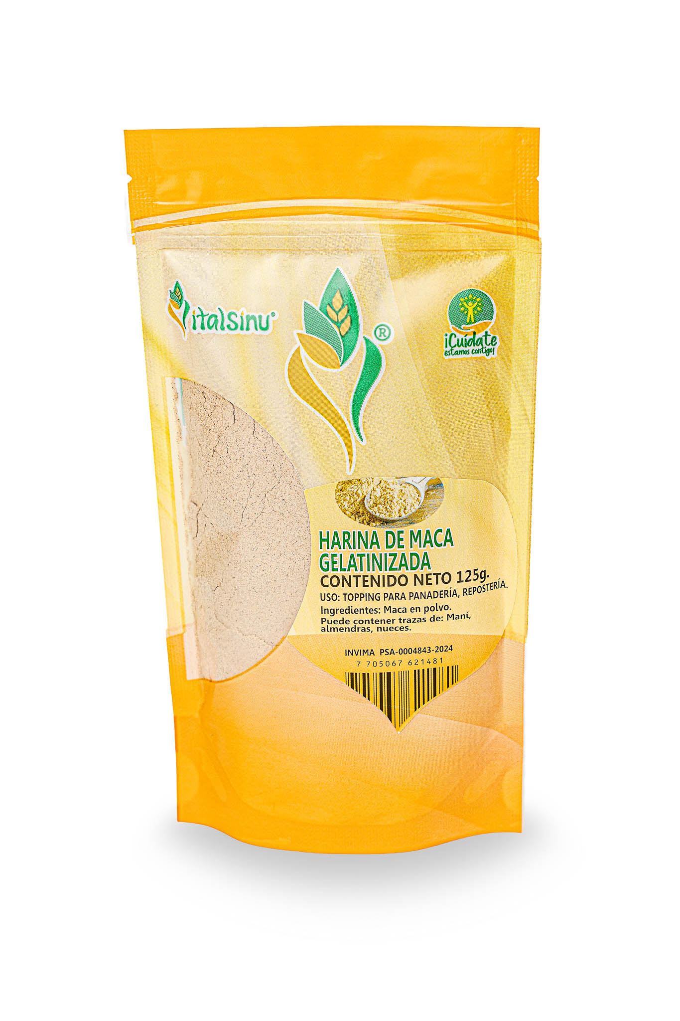 Harina de Maca 125gr - Producto saludable Vitalsinú