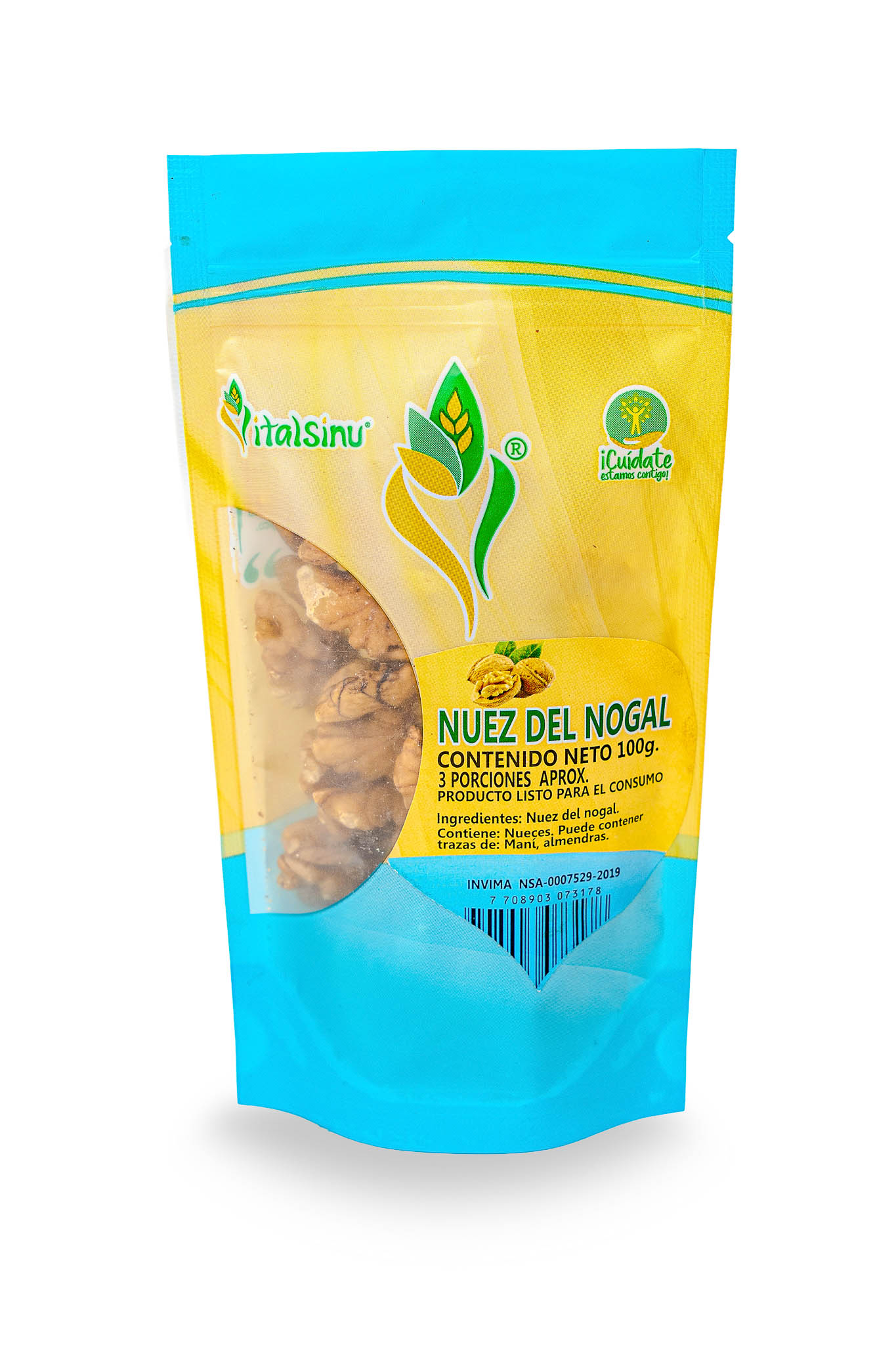 Nuez Nogal 100gr - Presentación disponible
