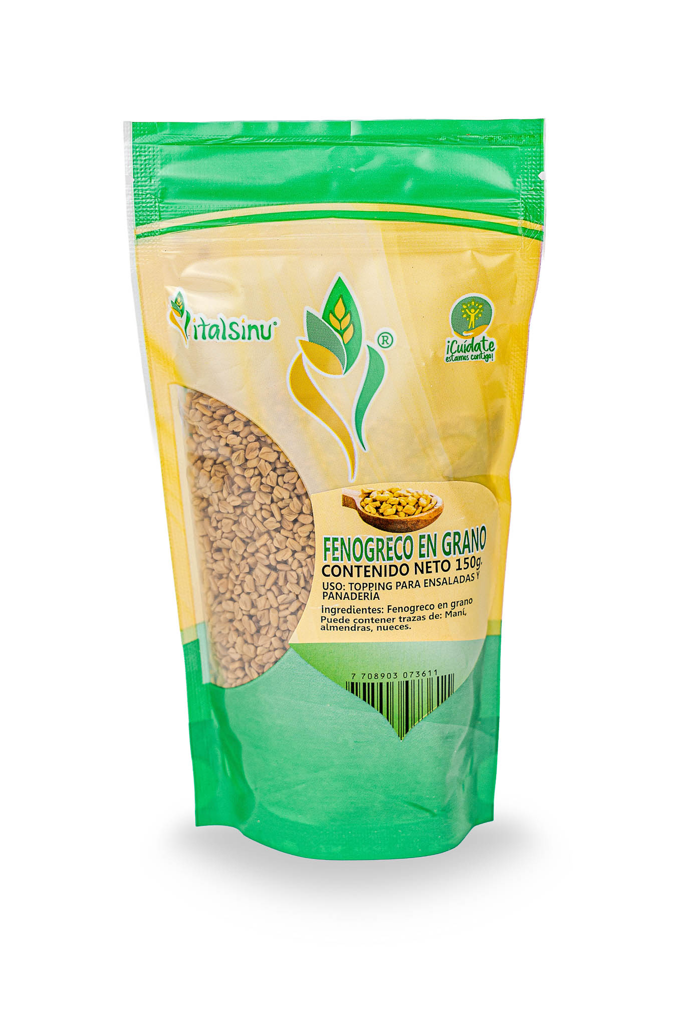 Fenogreco en grano 125gr - Presentación disponible